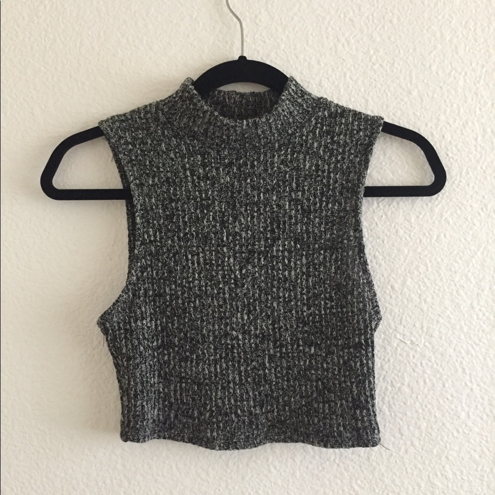 Urban Outfitters mock neck crop top